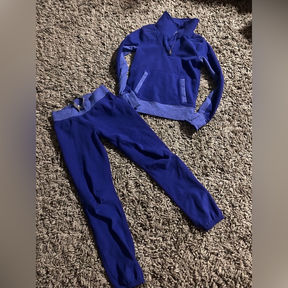 Ivivva Girls Sz 8 Matching Jogger Set - Picture 1 of 5